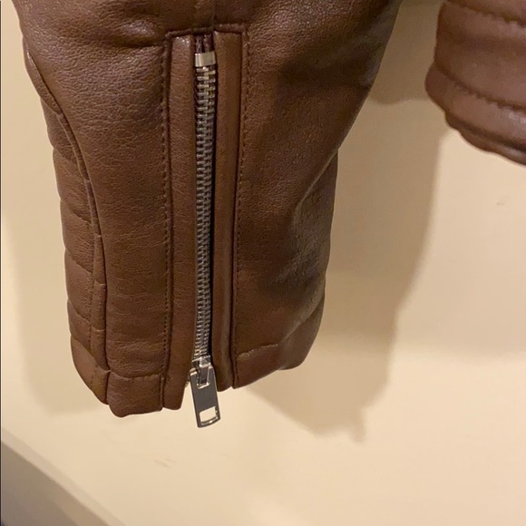 Vegan Leather Moto Jacket - Picture 5 of 5